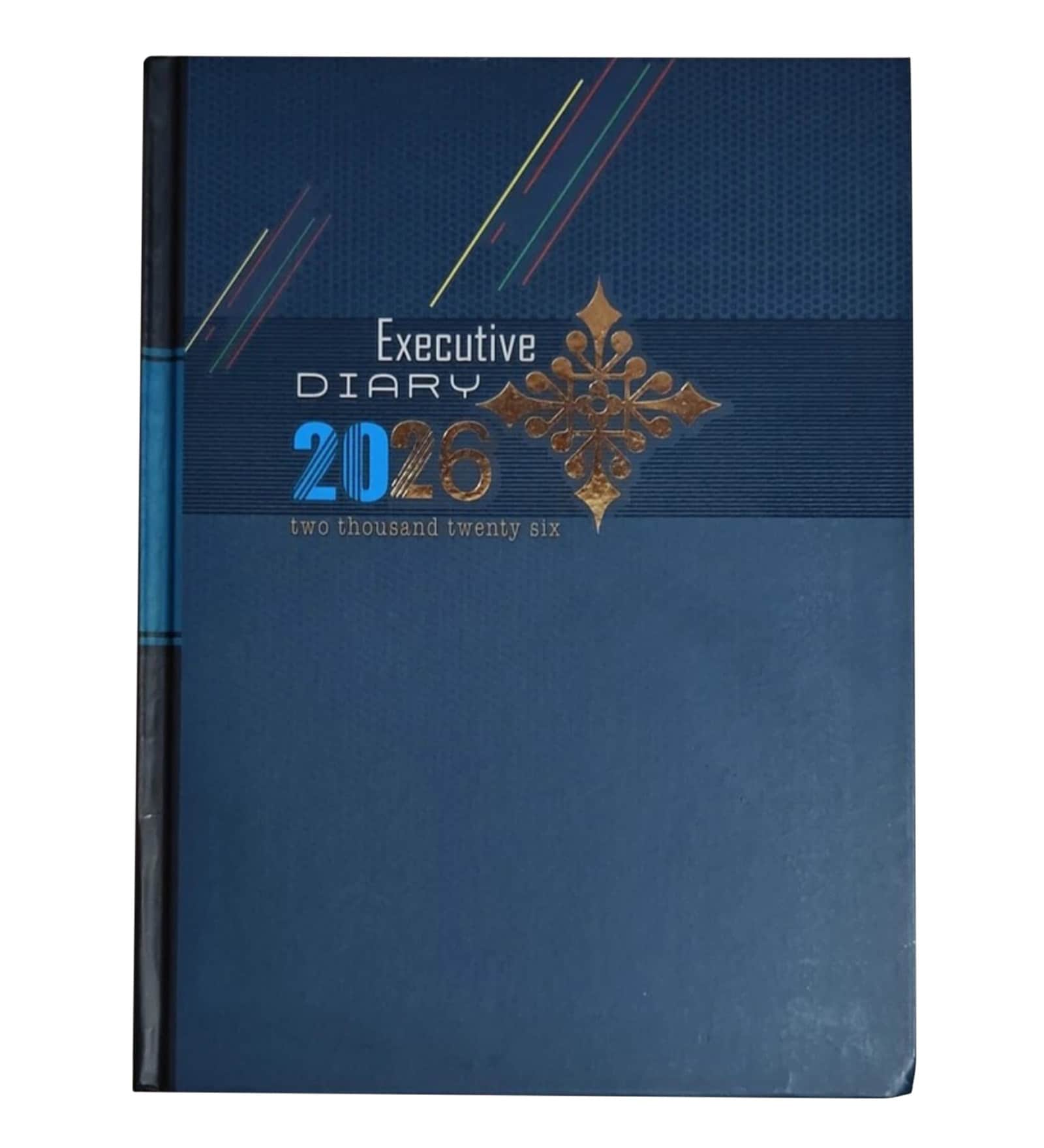 Blue Executive Diary Single Rule 400 Pages (21 cm)