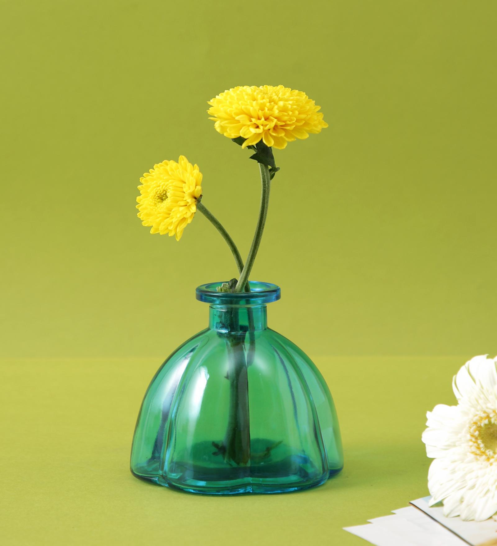 Blue Glass Vase
