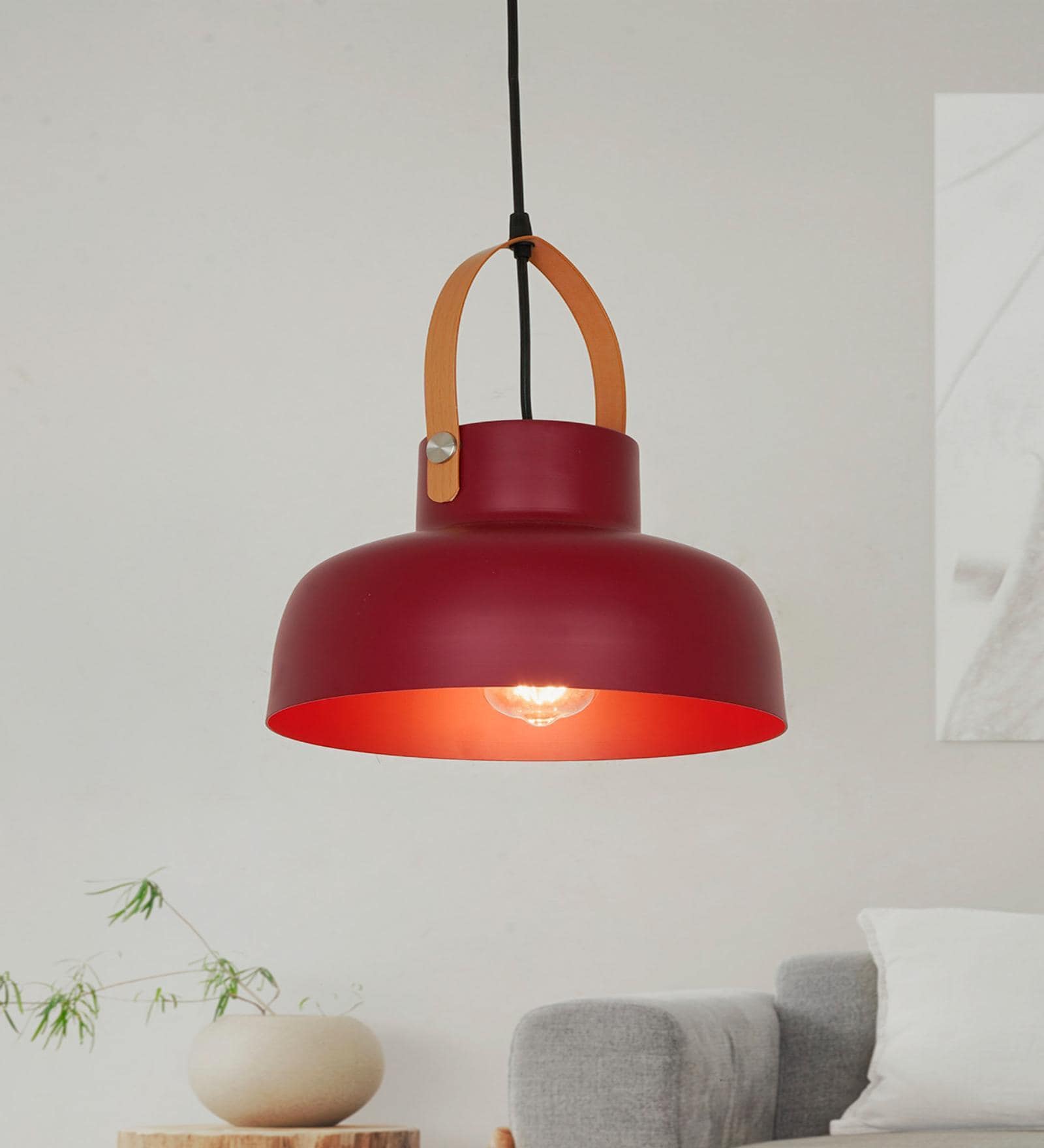 Buy Blue Mild Steel Globe Hanging Light at 38% OFF by Fos Lighting ...