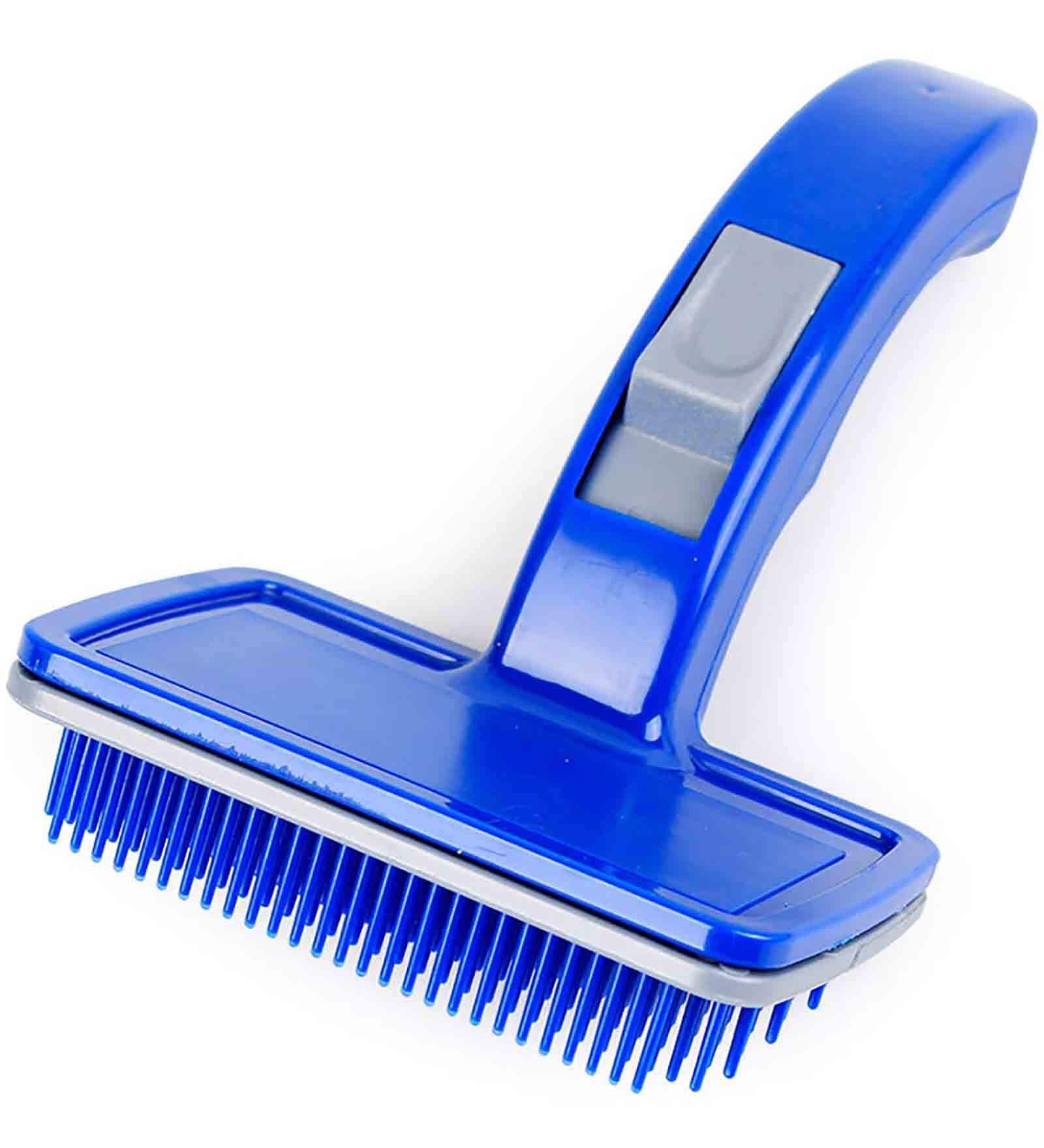Alita Blue Plastic Pet Slicker Brush