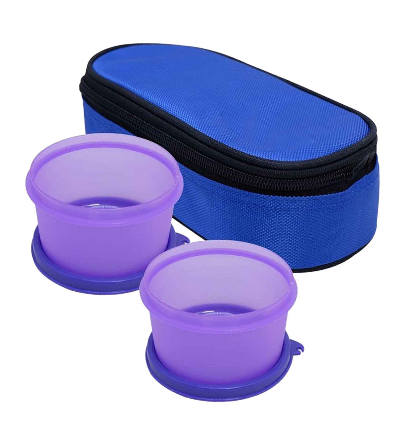 Blue Plastic Lunch Box