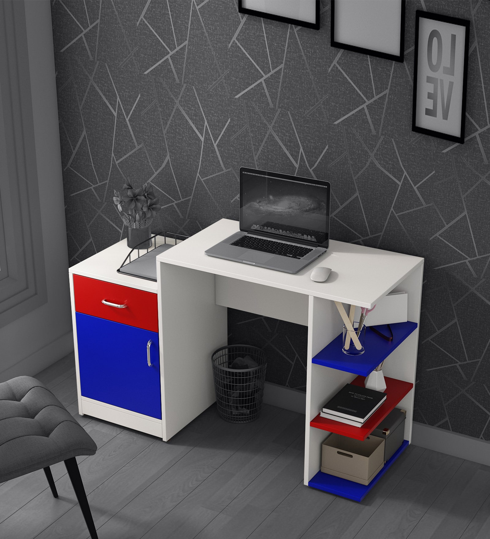 Buy Star Kids Study Table in Blue Colour at 38 OFF by A GLOBIA