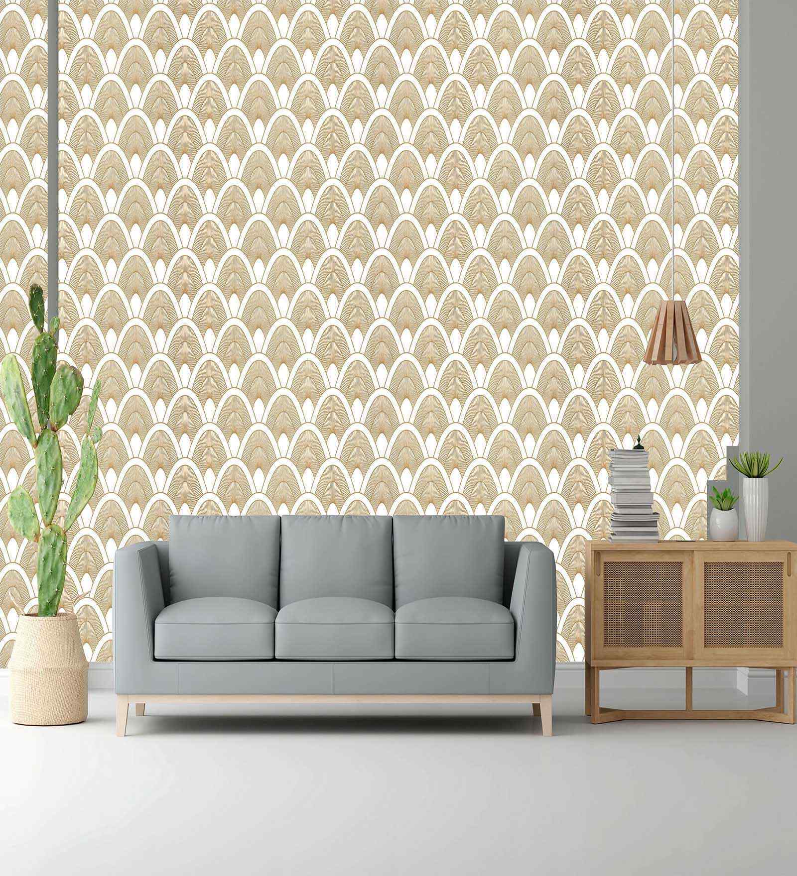 Bluff Stone Design Wallpaper