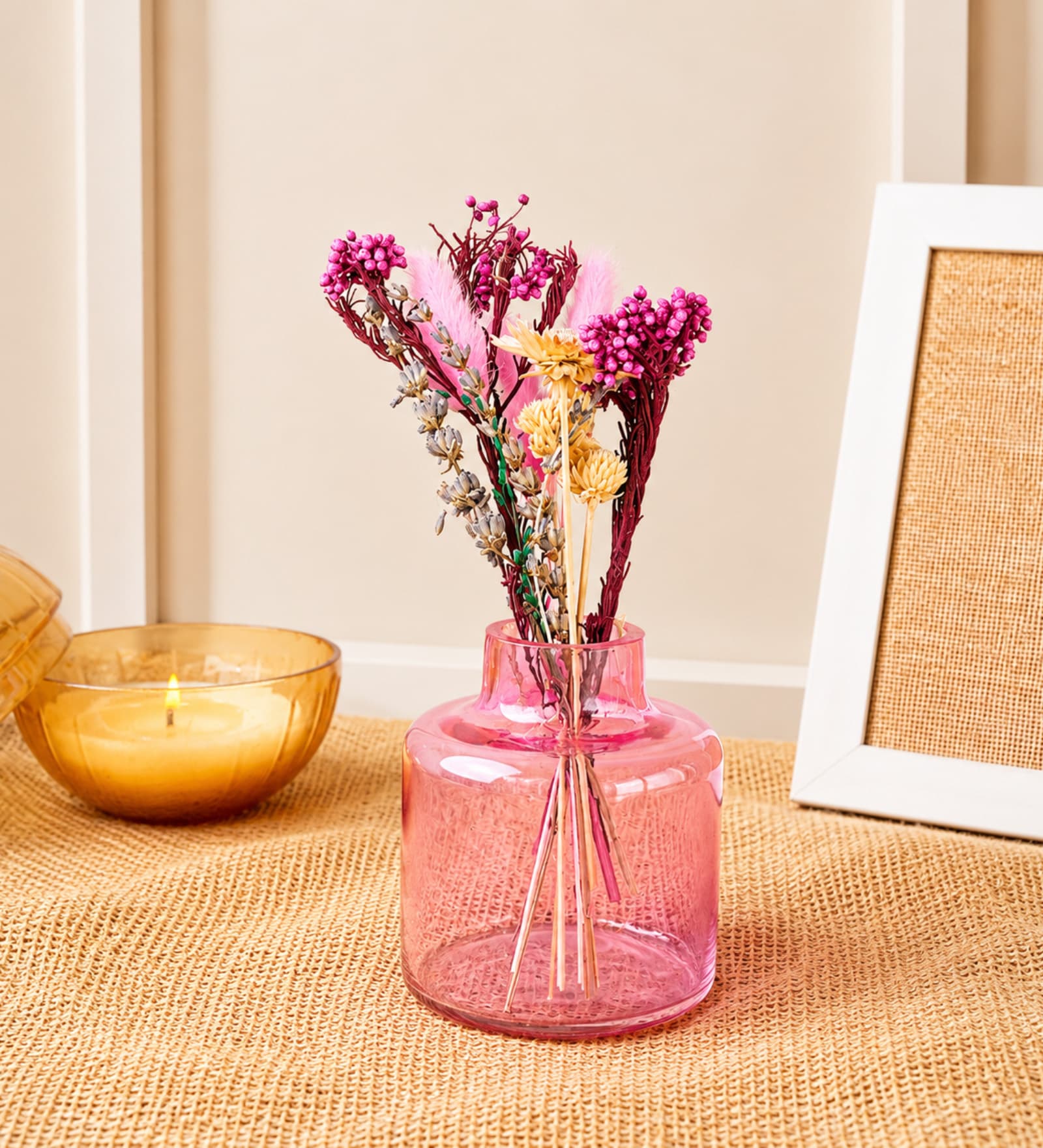Blush Bloom Floral Vase