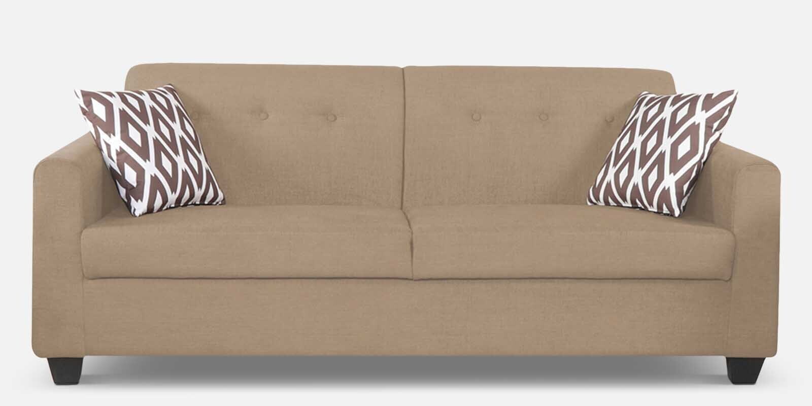 Blazer Plus 3 Seater Sofa In Beige Colour Blazer Plus 3 Seater Sofa In Beige Colour