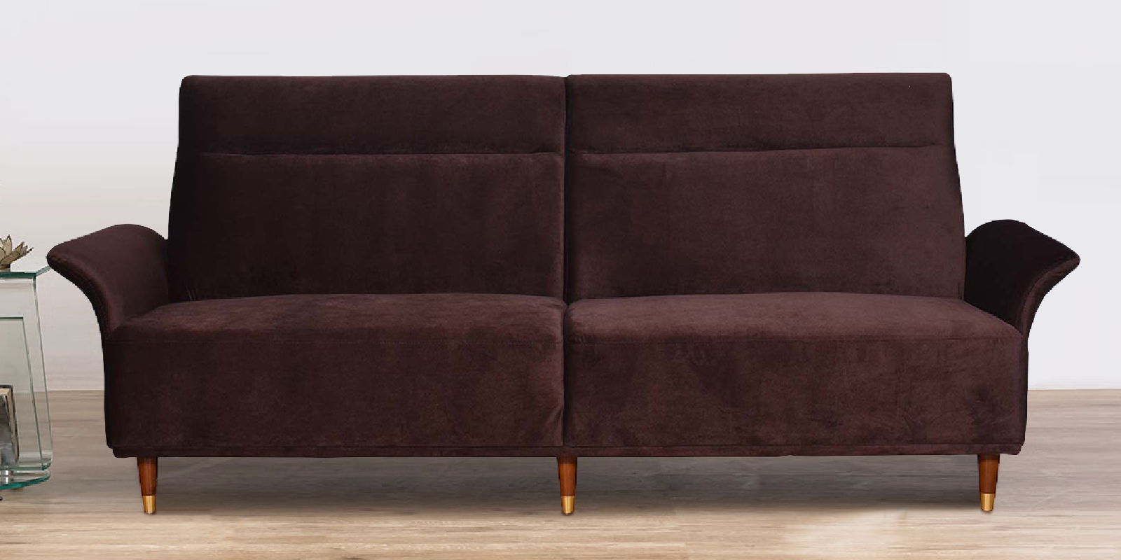 Bliss 3 Seater Sofa in Brown Colour