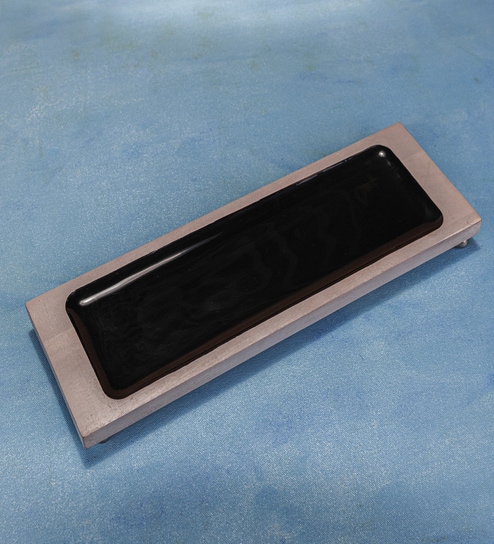 Black Acacia Wood  Rectangular Appetizer Platter