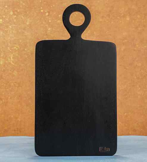 Black Acacia Wood Chopping Board