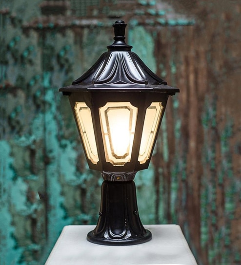 Black Metal Gate Light By Fos Lighting