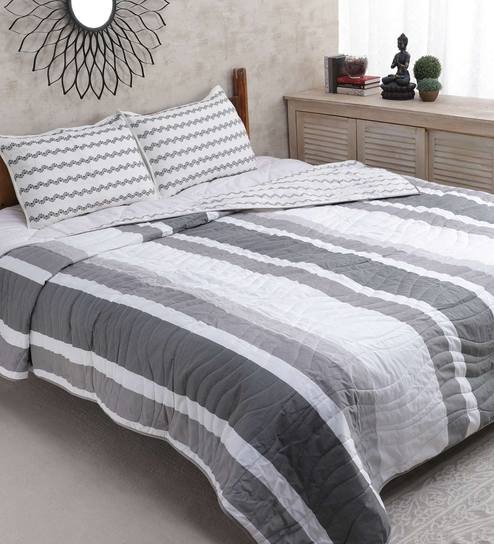Buy 100 Cotton Double Bed Heavy Winter Quilt By Solaj Online