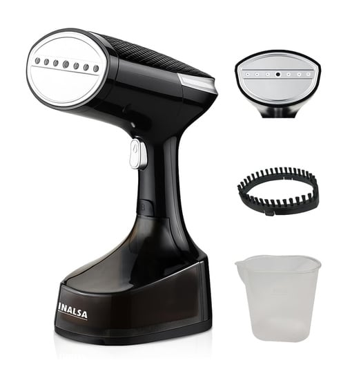 inalsa Black Compact Garment Steamer with Detachable Water Tank-picture-18