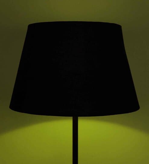 Black Cotton Lamp Shade