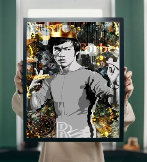 THE LEGEND COLLECTION 06 HD Poster With Black Frame, 12.5 X 17.3 Inches