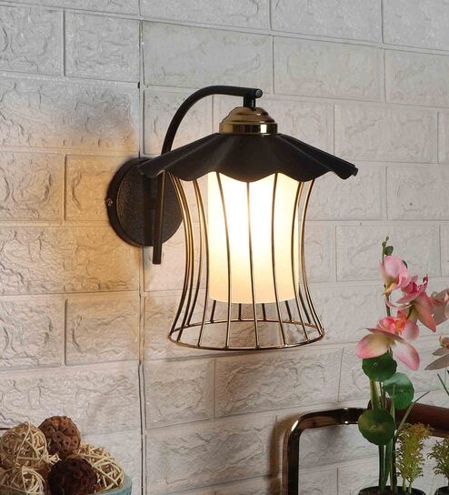 Florence Black Iron Wall Sconces