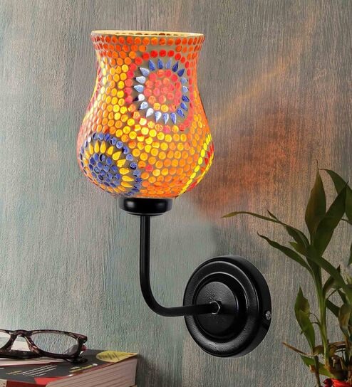 Blender Multicolor Iron Wall Sconces by New Era