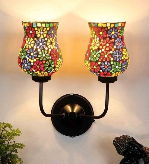 Skyline Multicolor Iron Wall Sconces by New Era