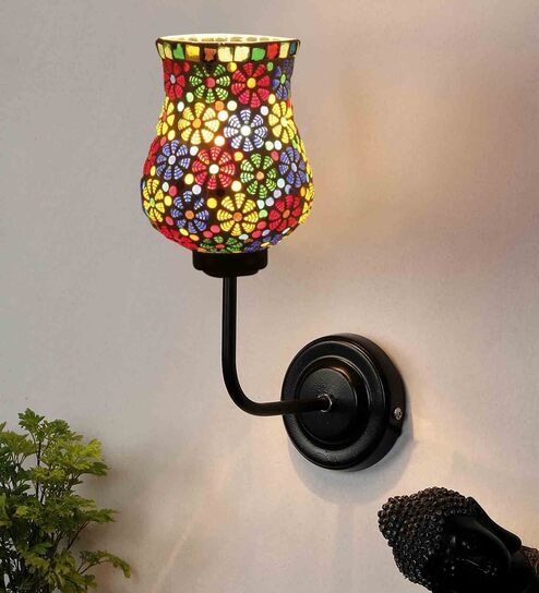 Danica Multicolor Iron Wall Sconces by New Era