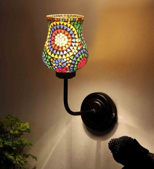Diagon Multicolor Iron Wall Sconces by New Era