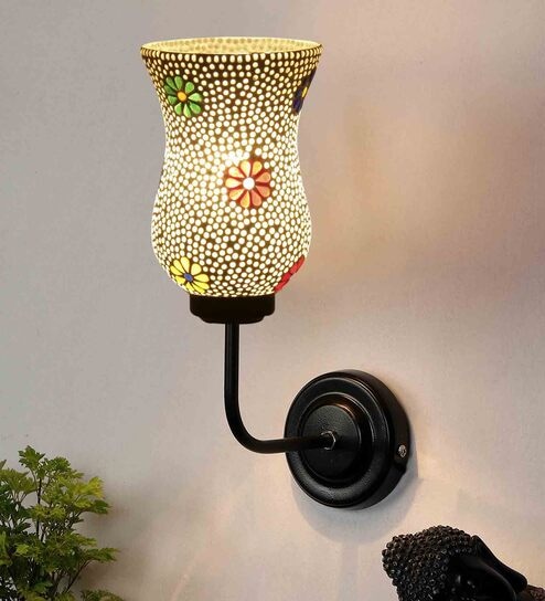 Holly Multicolor Iron Wall Sconces by New Era