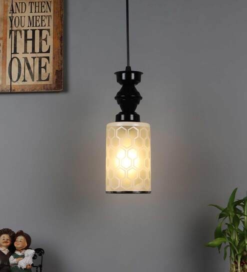 Armando Black Metal Hanging Light