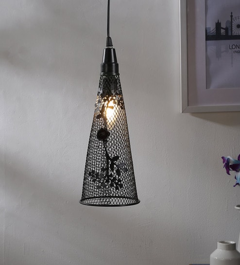 Black Metal Single Hanging Lights