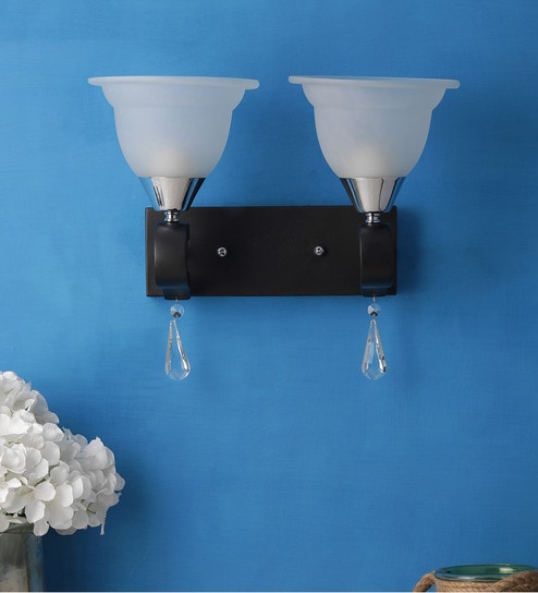 Black Metal Wall Light