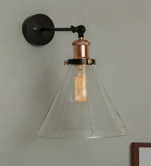 Arona Black Metal Wall Sconces