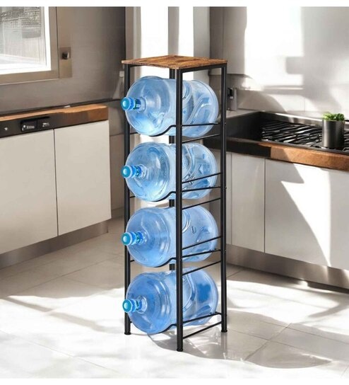 Black Water Dispenser Plant Stand