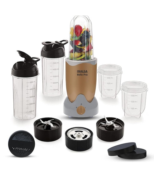 Black Nutri Blender & Dry Grinder with Sipper Lid