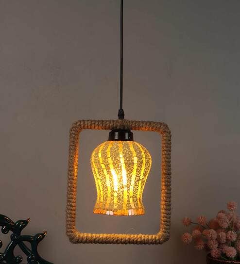 Kyran Black PVC Hanging Light