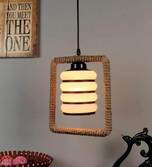 Greco Black PVC Hanging Light