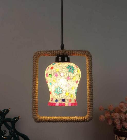 Ohagun Black PVC Hanging Light