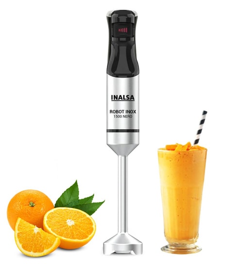 Black Stainless Steel Hand Blender