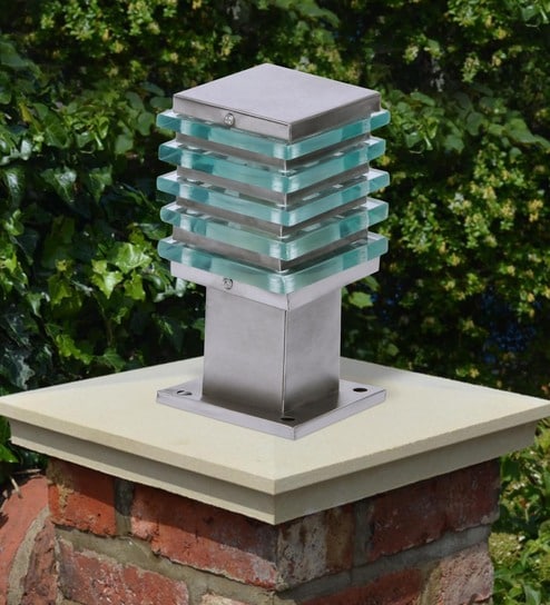 White Glass Outdoor Lighting By Patco Electricals