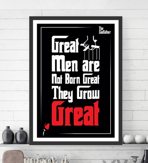 Buy Black Synthetic 13 X 0 7 X 17 5 Inch Great Men Are Not Born