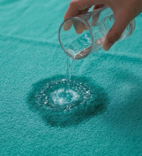 Blue 100% Cotton 380 Gsm Bath Towel