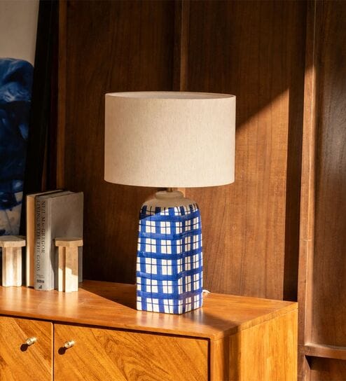 Blue Atrani Table Lamp