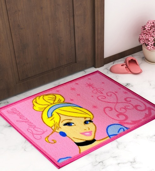 Buy Polyester 2 x 1 feet Anti Skid Kids Floor Mats By Disney at 41