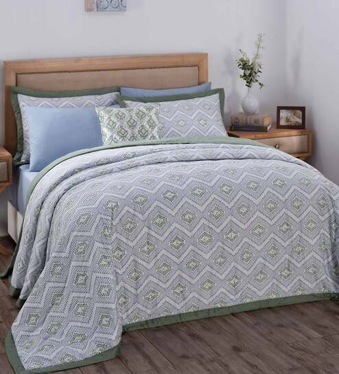 Blue Traditional 210 TC Cotton 7 pieces Global Atelier Collection