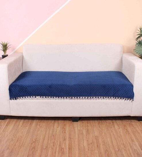 Buy Blue Sofa Cover Online and Get Upto 60% OFF | Pepperfry