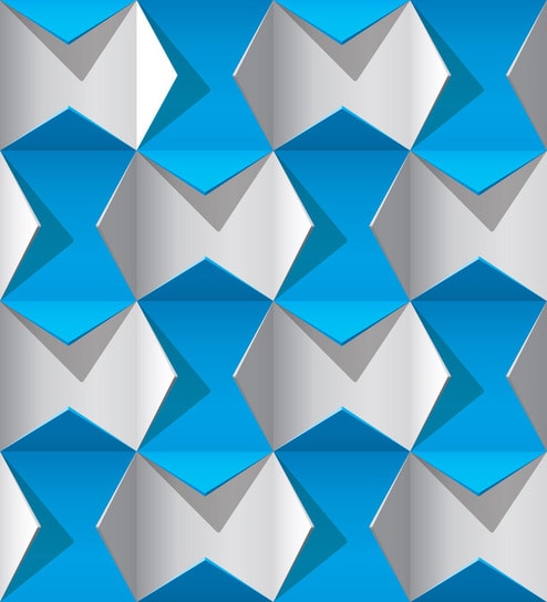 Print A Wallpaper Blue White 3d Wallpaper By Print A Wallpaper