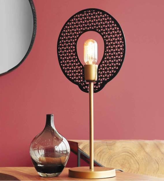 lamp with a table