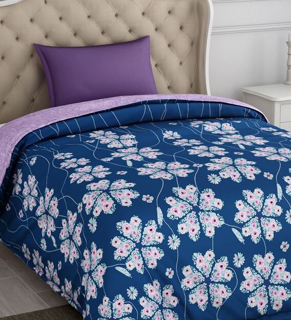 Buy Cotton Single Bed Heavy Winter Comforter by Spaces Online Single