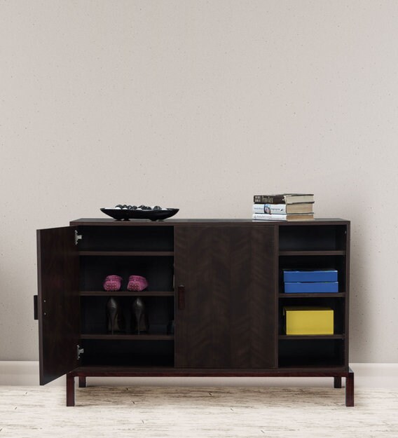 Buy Blume Cabinet Cabinet In Brown Finish By Durian Online Contemporary Cabinets Cabinets Furniture Pepperfry Product