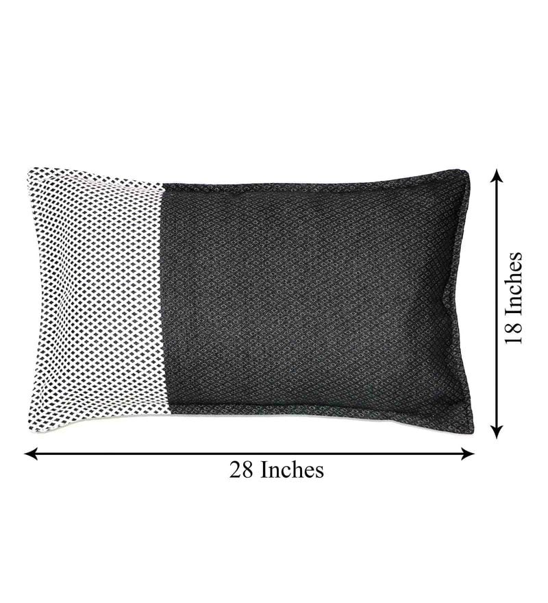 Buy Cotton Double Bed Cover With 2 Pillow Covers By The Home Talk