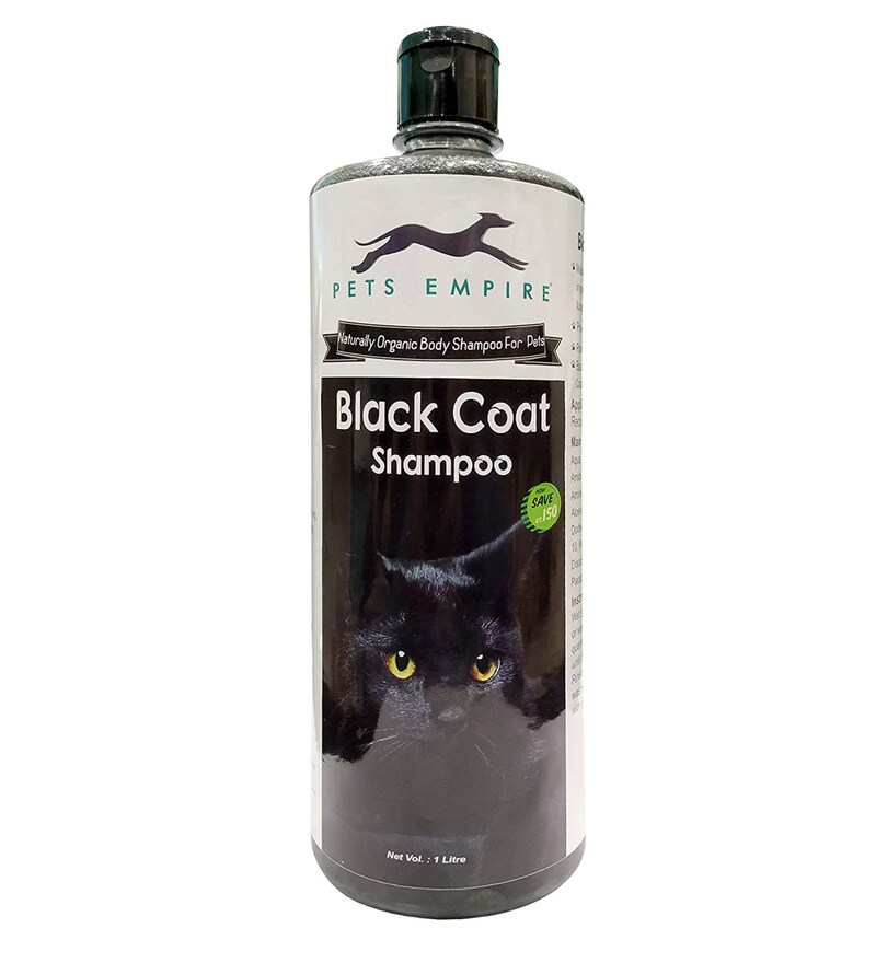 Buy Black Coat Shampoo, 1000ML by Pets Empire Online Shampoos and
