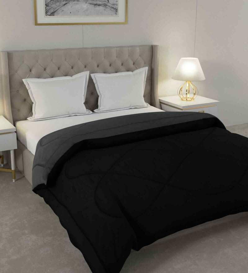 black cotton comforters