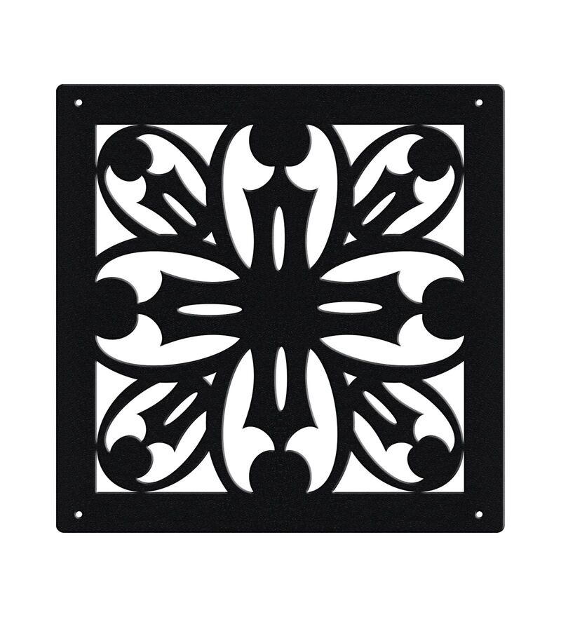 Buy Black Engineered Wood Set of 12 Hanging Room Divider by Random