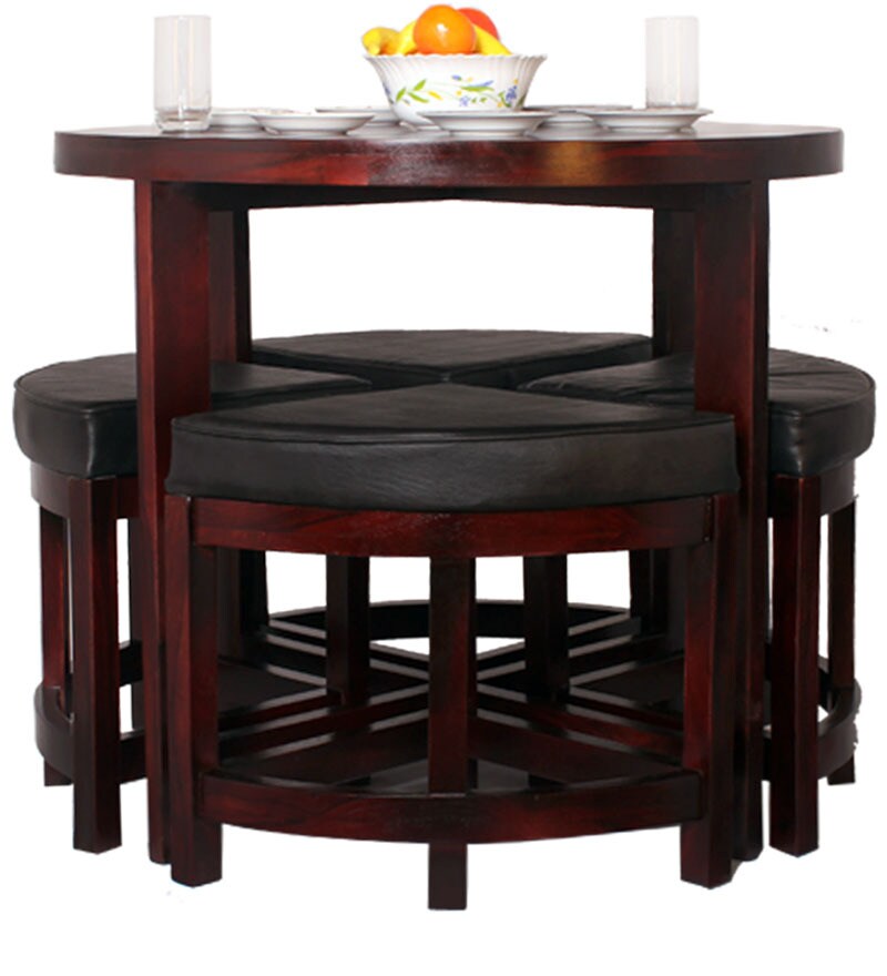 Buy Black Forest Contemporary Space Saving Dining Set Online Dining