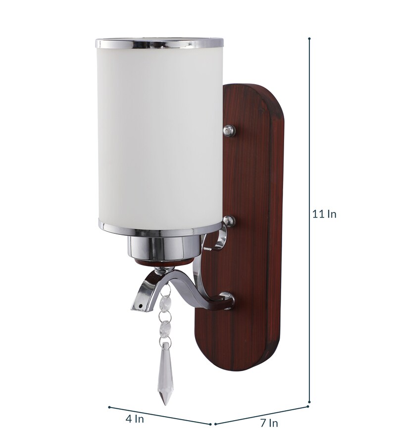 Buy Brown Glass Wall Sconces By Eliante By Jainsons Lights Online